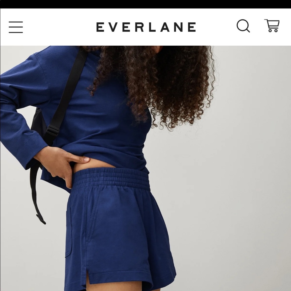 Everlane Retro Jersey Hoodie and Short